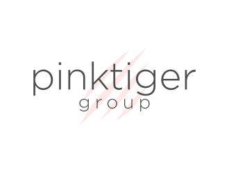 Pink Tiger Group logo design by luckyprasetyo