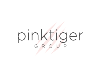 Pink Tiger Group logo design by luckyprasetyo