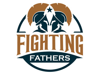 Fighting Fathers logo design by DreamLogoDesign