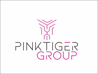 Pink Tiger Group logo design by niichan12