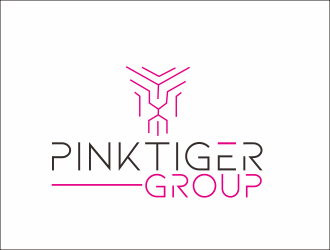 Pink Tiger Group logo design by niichan12