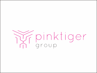 Pink Tiger Group logo design by niichan12