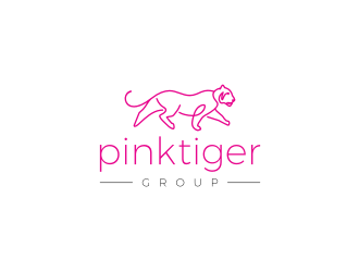 Pink Tiger Group logo design by restuti