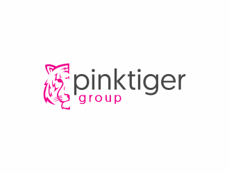 Pink Tiger Group logo design by zegeningen