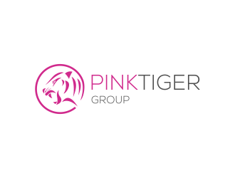 Pink Tiger Group logo design by lintinganarto