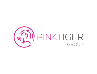 Pink Tiger Group logo design by lintinganarto