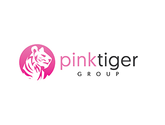 Pink Tiger Group logo design by EzioCorleone