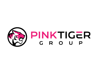 Pink Tiger Group logo design by jaize