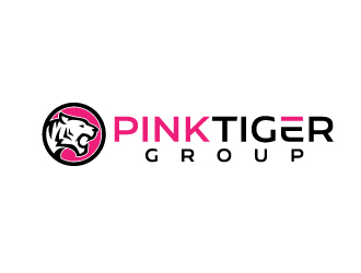 Pink Tiger Group logo design by jaize