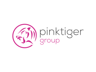 Pink Tiger Group logo design by lintinganarto