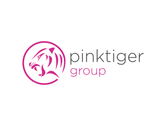 Pink Tiger Group logo design by lintinganarto