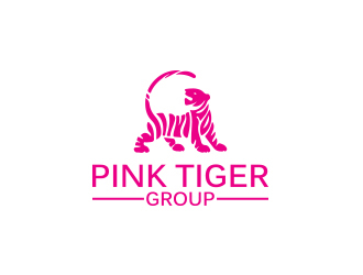 Pink Tiger Group logo design by Rexi_777