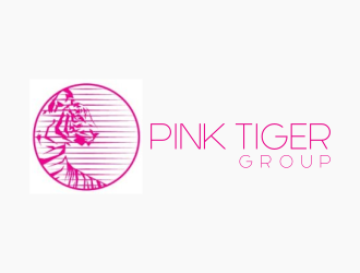 Pink Tiger Group logo design by berkahnenen