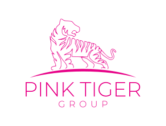 Pink Tiger Group logo design by berkahnenen