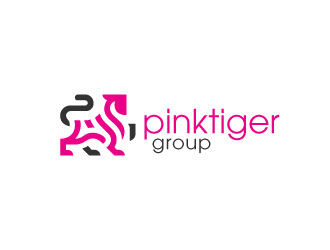 Pink Tiger Group logo design by bernard ferrer