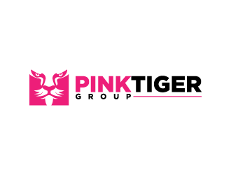 Pink Tiger Group logo design by fastsev