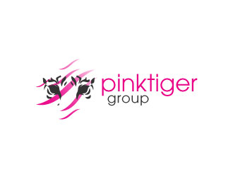 Pink Tiger Group logo design by bernard ferrer