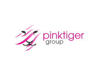 Pink Tiger Group logo design by bernard ferrer