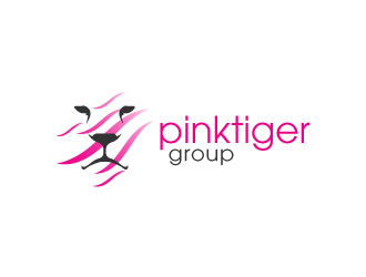 Pink Tiger Group logo design by bernard ferrer