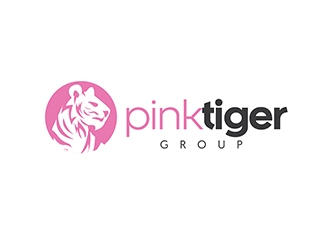 Pink Tiger Group logo design by EzioCorleone