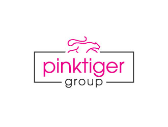 Pink Tiger Group logo design by bernard ferrer