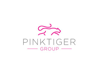 Pink Tiger Group logo design by bernard ferrer