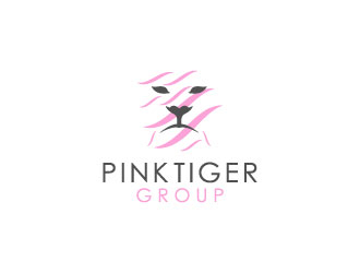 Pink Tiger Group logo design by aryamaity