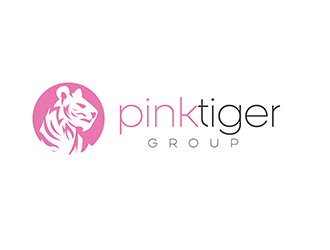 Pink Tiger Group logo design by EzioCorleone