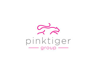 Pink Tiger Group logo design by bernard ferrer