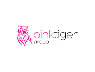 Pink Tiger Group logo design by usef44