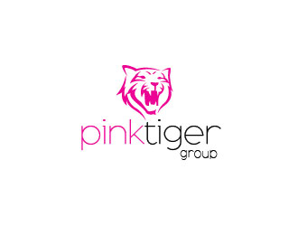 Pink Tiger Group logo design by usef44