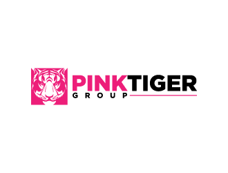 Pink Tiger Group logo design by fastsev