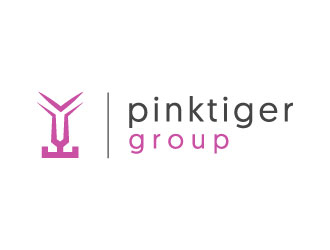 Pink Tiger Group logo design by aryamaity