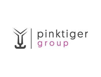 Pink Tiger Group logo design by aryamaity