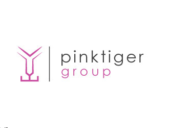 Pink Tiger Group logo design by aryamaity