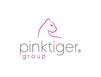 Pink Tiger Group logo design by NadeIlakes