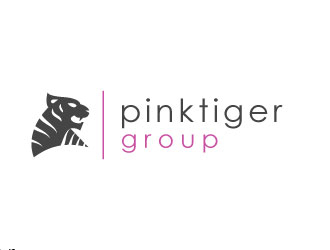 Pink Tiger Group logo design by aryamaity