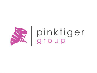 Pink Tiger Group logo design by aryamaity