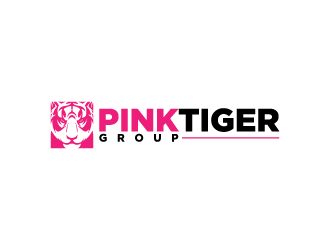 Pink Tiger Group logo design by fastsev