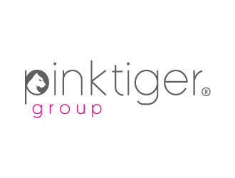 Pink Tiger Group logo design by NadeIlakes