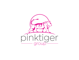 Pink Tiger Group logo design by achang