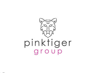 Pink Tiger Group logo design by aryamaity