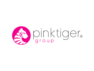 Pink Tiger Group logo design by NadeIlakes