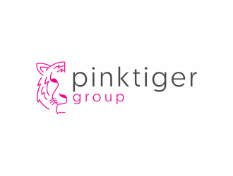 Pink Tiger Group logo design by zegeningen