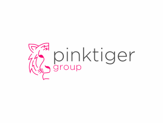 Pink Tiger Group logo design by zegeningen