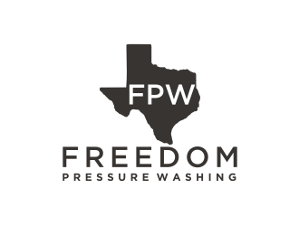 Freedom Pressure Washing logo design by Artomoro