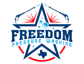 Freedom Pressure Washing logo design by scriotx