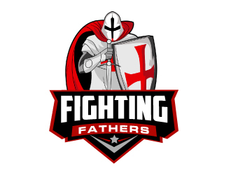 Fighting Fathers logo design by ElonStark