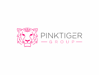 Pink Tiger Group logo design by zegeningen