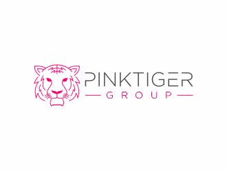 Pink Tiger Group logo design by zegeningen